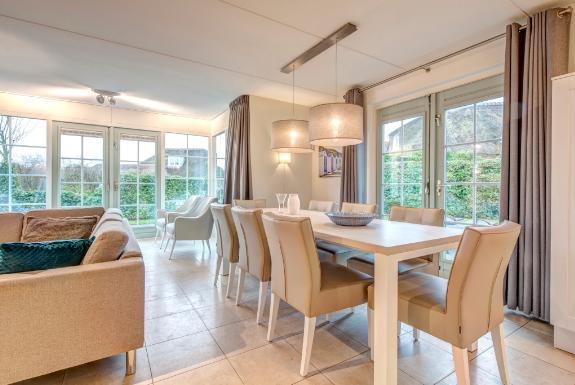 Wohnzimmer eines Bungalows | Hof Domburg & Buitenhof Domburg